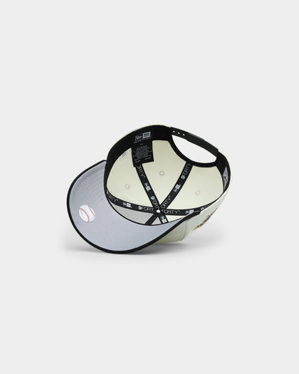 New Era Houston Astros 'White Gold' 9FORTY A-Frame Snapback Chrome/Black