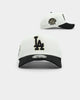 New Era Los Angeles Dodgers 'White Gold' 9FORTY A-Frame Snapback Chrome/Black