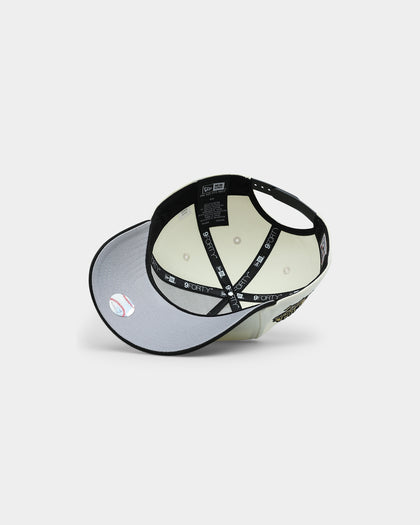 New Era Los Angeles Dodgers 'White Gold' 9FORTY A-Frame Snapback Chrome/Black