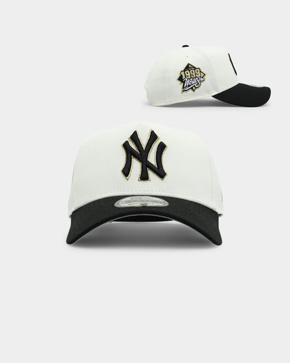 New Era New York Yankees 'White Gold' 9FORTY A-Frame Snapback Chrome/Black