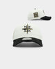 New Era Seattle Mariners 'White Gold' 9FORTY A-Frame Snapback Chrome/Black
