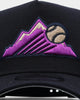 New Era Colorado Rockies 'Acai' 9FORTY A-Frame Snapback Navy/Magenta