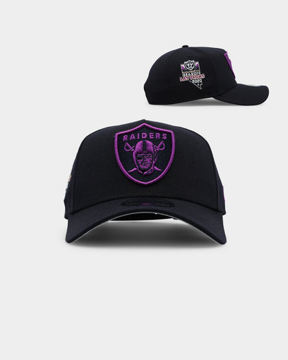 New Era Las Vegas Raiders 'Acai' 9FORTY A-Frame Snapback Navy/Magenta