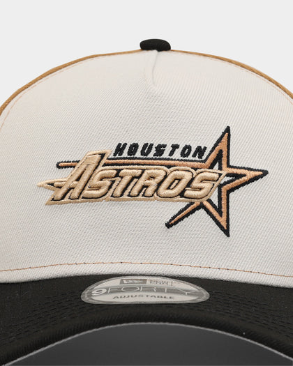 New Era Houston Astros 'Desert Tan' 9FORTY A-Frame Snapback Stone/Wheat