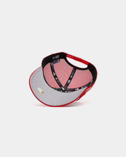 New Era X Nascar 9FORTY A-Frame Trucker Snapback Red/White