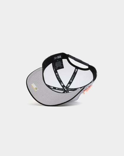 New Era X Nascar 9FORTY A-Frame Trucker Snapback White/Black