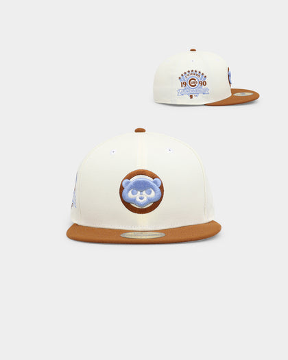 New Era Chicago Cubs 'Toasted Peanut' 59FIFTY Fitted White