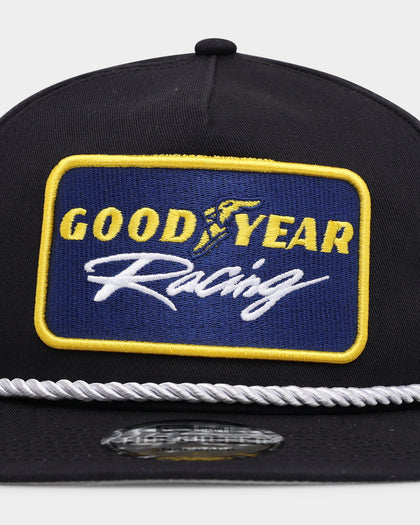 New Era X Nascar Sponsors Goodyear Golfer Trucker Snapback Navy