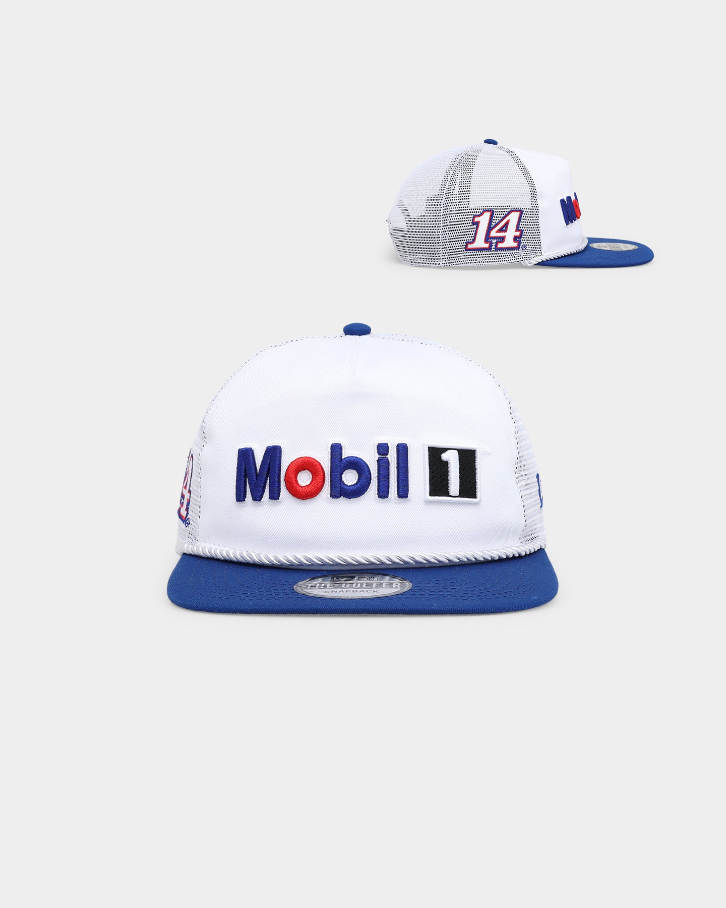 New Era X Nascar Chase Briscoe Mobil1 Golfer Trucker Snapback