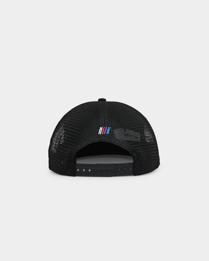 New Era X Nascar Golfer Trucker Snapback Black
