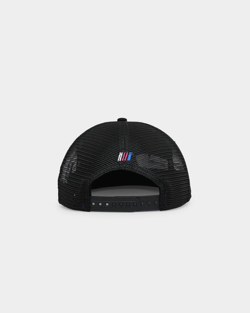New Era X Nascar Golfer Trucker Snapback Black