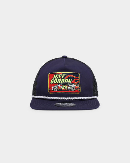New Era X Nascar Sponsors Jeff Gordon Golfer Trucker Snapback Navy