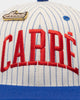 Carre Hood Pinstripe Snapback Ivory/Royal