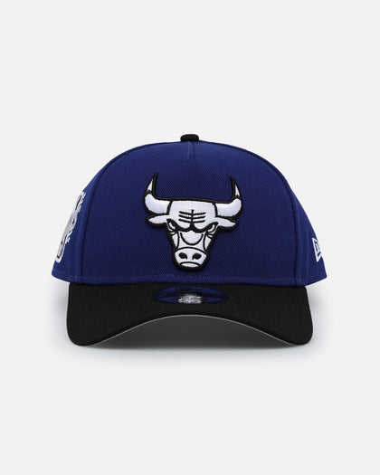 New Era Chicago Bulls 'Royal Reign' 9FORTY A-Frame Snapback Dark Royal/Black
