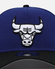 New Era Chicago Bulls 'Royal Reign' 9FORTY A-Frame Snapback Dark Royal/Black