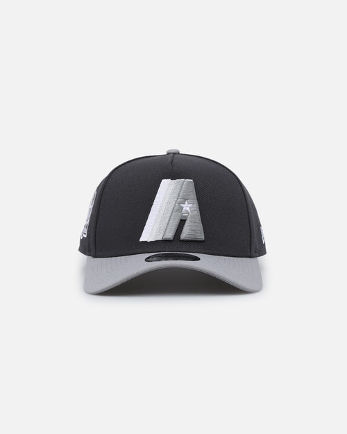 New Era Houston Astros 'Shadow Greys' 9FORTY A-Frame Snapback Graphite/Grey
