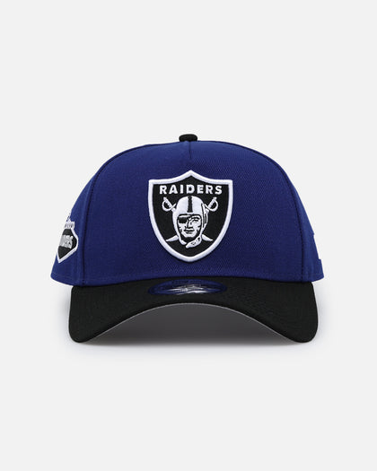 New Era Las Vegas Raiders 'Royal Reign' 9FORTY A-Frame Snapback Dark Royal/Black