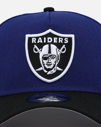 New Era Las Vegas Raiders 'Royal Reign' 9FORTY A-Frame Snapback Dark Royal/Black