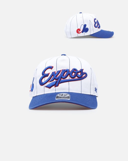 47 Brand Washington Expos 'Double Header Pinstripe' '47 Hitch Snapback White