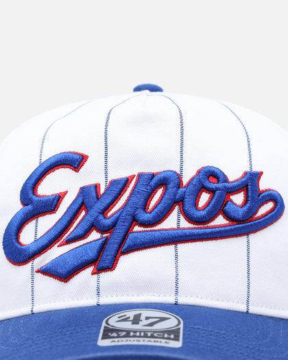 47 Brand Washington Expos 'Double Header Pinstripe' '47 Hitch Snapback White
