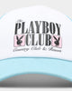 Playboy X Culture Kings Club Trucker Snapback Light Blue