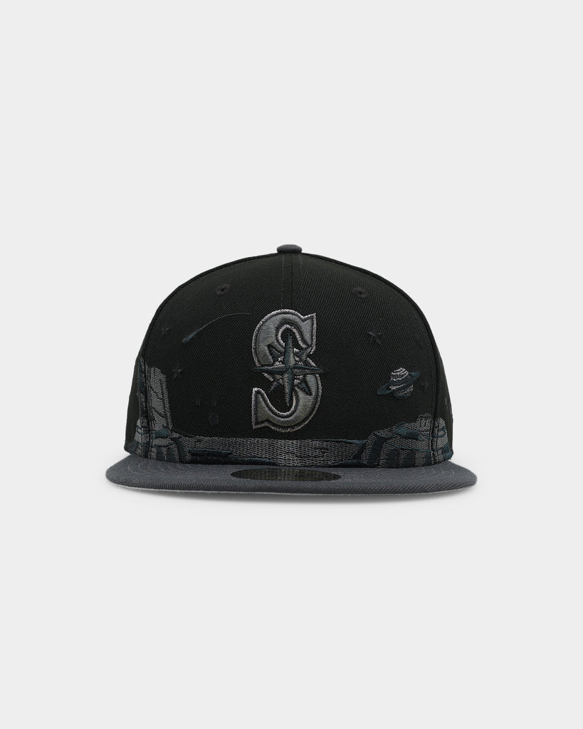 New Era Seattle Mariners 59FIFTY Fitted Black Culture Kings US