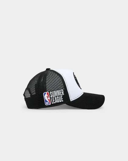 New Era Brooklyn Nets 'NBA Summer League' 9FORTY A-Frame Snapback Black/White