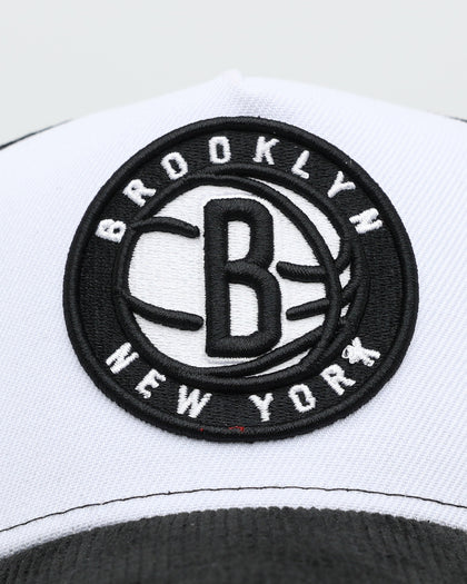 New Era Brooklyn Nets 'NBA Summer League' 9FORTY A-Frame Snapback Black/White
