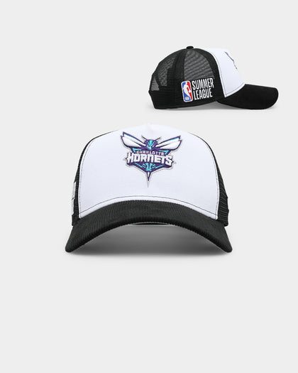 New Era Charlotte Hornets 'NBA Summer League' 9FORTY A-Frame Snapback Black/White