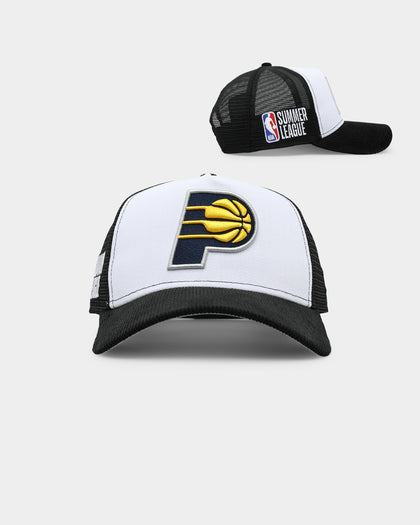 New Era Indiana Pacers 'NBA Summer League' 9FORTY A-Frame Snapback Black/White