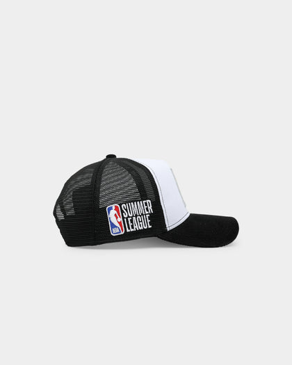 New Era Indiana Pacers 'NBA Summer League' 9FORTY A-Frame Snapback Black/White