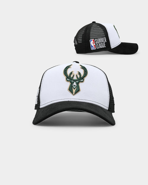 New Era Milwaukee Bucks 'NBA Summer League' 9FORTY A-Frame Snapback Black/White