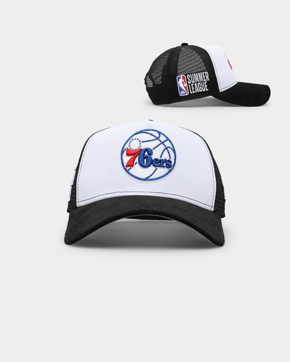 New Era Philadelphia 76ers 'NBA Summer League' 9FORTY A-Frame Snapback Black/White