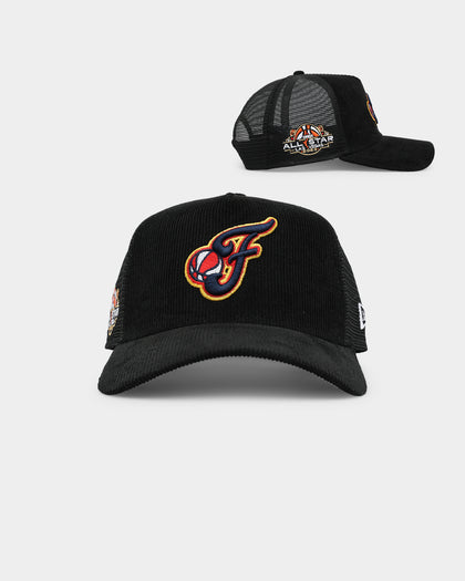 New Era Women's Indiana Fever 'WNBA All Star' 9FORTY A-Frame Trucker Snapback Black