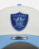 New Era Las Vegas Raiders 'Polar Breeze' 9FORTY A-Frame Snapback Chrome Sky