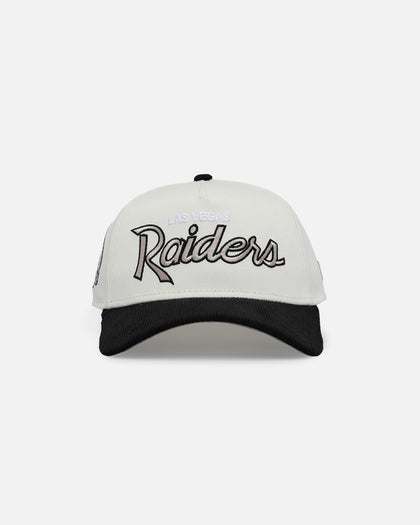 New Era Las Vegas Raiders 9FORTY A-Frame Snapback Chrome Black