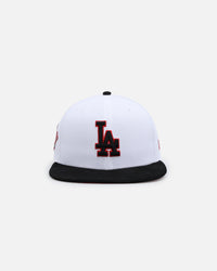 New Era Los Angeles Dodgers 'Fire Red' 59FIFTY Fitted White/Black