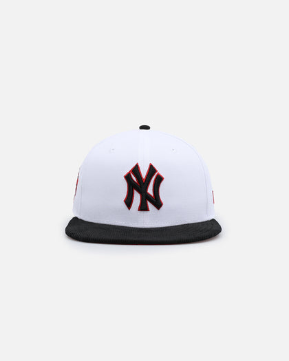 New Era New York Yankees 'Fire Red' 59FIFTY Fitted White/Black