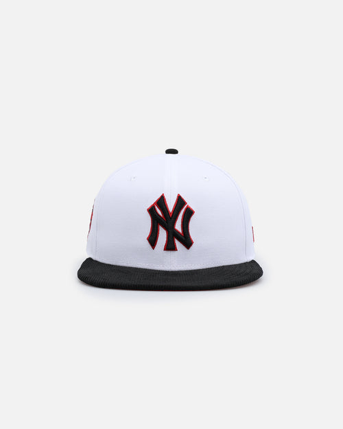 New Era New York Yankees 'Fire Red' 59FIFTY Fitted White/Black