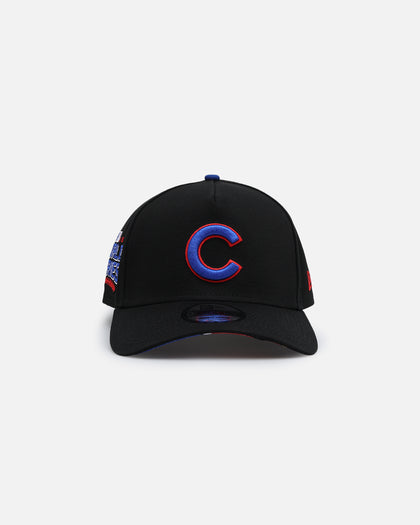 New Era Chicago Cubs 'Retro Mosaic' 9FORTY A-Frame Snapback Black