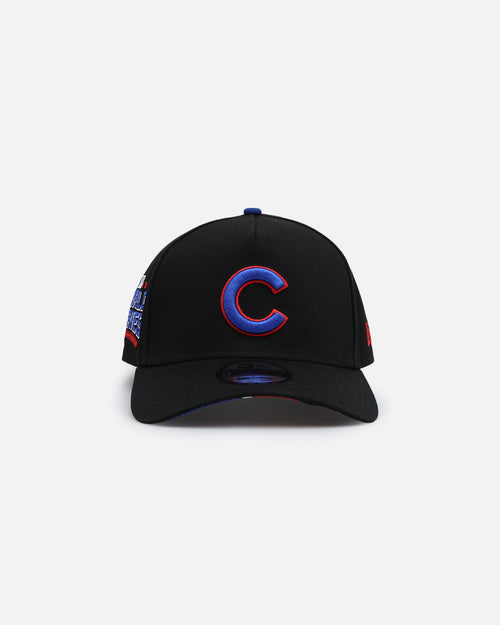 New Era Chicago Cubs 'Retro Mosaic' 9FORTY A-Frame Snapback Black