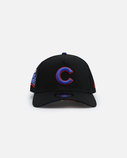 New Era Chicago Cubs 'Retro Mosaic' 9FORTY A-Frame Snapback Black