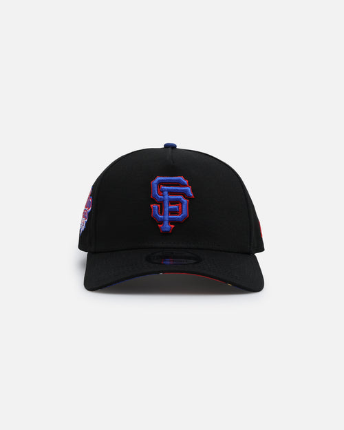 New Era San Francisco Giants 'Retro Mosaic' 9FORTY A-Frame Snapback Black