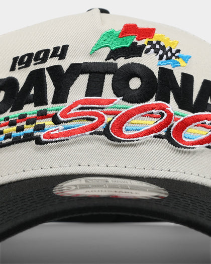 New Era Truck 1994 'Daytona 500' 9FORTY A-Frame Snapback Stone/Black