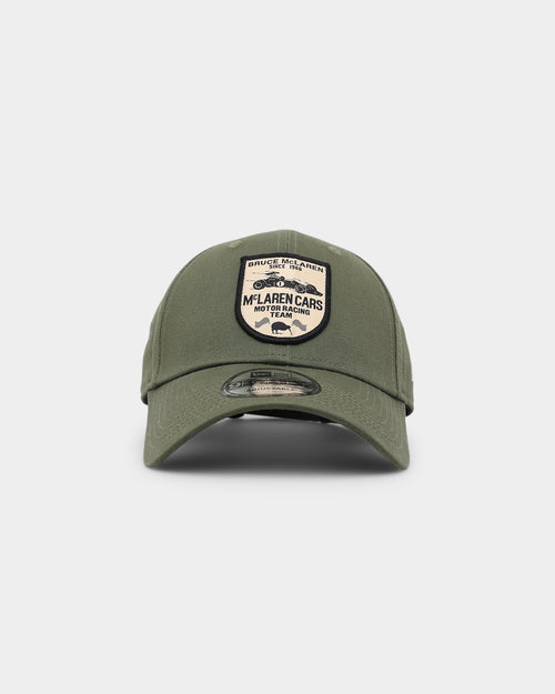 New Era McLaren Heritage Patch 9FORTY Strapback Green