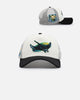 New Era Tampa Bay Rays '2-Tone Corduroy' 9FORTY A-Frame Trucker Snapback Chrome/Black