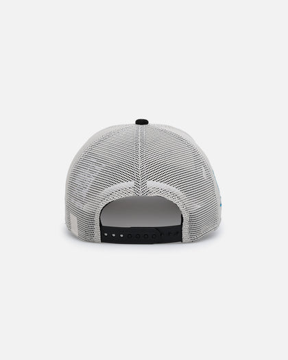 New Era Tampa Bay Rays '2-Tone Corduroy' 9FORTY A-Frame Trucker Snapback Chrome/Black