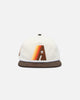 New Era Houston Astros '2-Tone Corduroy' Golfer Snapback Chrome/Walnut