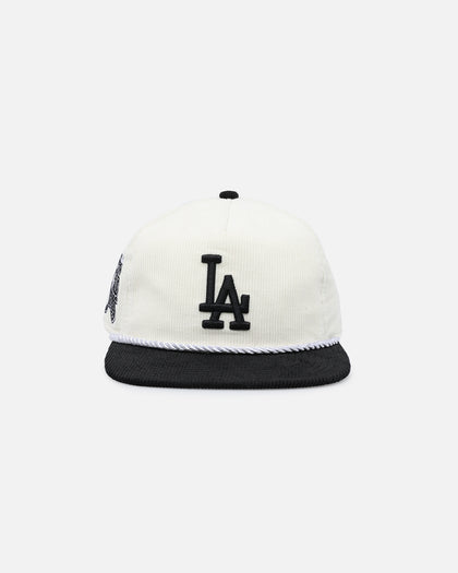 New Era Los Angeles Dodgers '2-Tone Corduroy' Golfer Snapback Chrome/Black