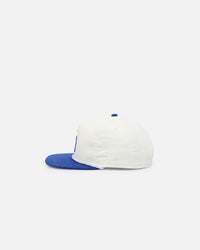 New Era Los Angeles Dodgers '2-Tone Corduroy' Golfer Snapback Chrome/Royal